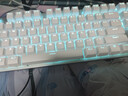 惠普（HP）GK200机械键盘有线办公游戏键盘 20种背光灯效 87键电竞键盘鼠标套装电脑外设键鼠 皎月白【青轴】冰蓝光 实拍图