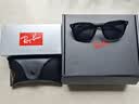 雷朋（RayBan）太阳镜大框眼镜修饰户外墨镜0RB4392D 601/81黑色镜框深灰色偏光镜片 尺寸66 实拍图