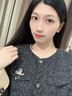 唐后高定珐琅彩鸢尾花胸针女天然珍珠奢华气质别针情人节西装大衣配饰 实拍图