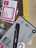 得力（deli）(deli)黑色粗头物流油性笔 墨量升级大容量快递签字办公文具马克笔记号笔 10支/盒 P06881 黑色 实拍图