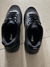 特步男鞋跑步鞋新款夏季厚底旅游透气轻便皮网面休闲运动鞋慢跑鞋子男 黑色-(网面) 43 实拍图