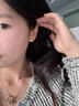 芯奢S999足银耳钉女耳环睡觉免摘高级养耳洞2026新款迷你耳骨钉小耳饰 一对 实拍图