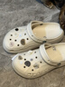 卡骆驰（CROCS）贝雅云彩女士洞洞鞋户外休闲鞋|208186 冬日白-11S 40 (260mm) 尺码偏小，建议选大一码 实拍图
