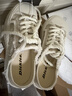 Dickies女士帆布鞋潮流休闲鞋子布鞋低帮百搭平底鞋 卡布奇诺 37 实拍图