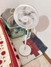美的（Midea）【幸运草安睡1S】一级能效直流变频声控电风扇家用遥控卧室静音落地扇台式桌面抗菌大风力转页扇 实拍图