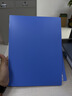 齐心（COMIX）A4/60页资料册文件夹插页袋文件册活页夹档案学生试卷科目收纳袋发票管理办公文件保护蓝色EA2006 实拍图