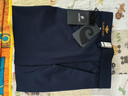 皮尔卡丹（pierre cardin）商务休闲裤男春夏季高弹力小西裤男士直筒刺绣长裤子男装 藏青 32 晒单实拍图