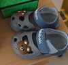 巴拉巴拉儿童凉鞋女童男童夏款男孩女孩宝宝沙滩鞋小童包头学步凉拖鞋幼儿 实拍图