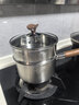 炊大皇316L婴儿宝宝辅食锅无涂层一人食小汤锅不锈钢奶锅煮面18cm带蒸屉 实拍图