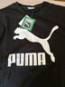 彪马（PUMA）休闲黑色短袖T恤男女情侣款夏季印花运动上衣 532279 黑色-01 XL (185/104A) 实拍图