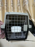 波奇多 宠物航空箱大号(建议40斤内)带轮子 猫狗大容量空运箱托运航空箱 实拍图