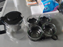 【京东物流】茶壶套装整套茶具大容量玻璃茶杯带滤网耐高温泡茶具 1000ML一壶+四杯套装【活动】【无茶盘】 实拍图