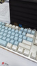 狼途（Langtu）LT104白冰蓝光104键机械键盘电竞游戏办公键盘有线客制化平板电脑笔记本键盘 实拍图