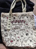 HelloKitty帆布包大容量通勤包包手提包时尚背包 米色KT【带飘带】 实拍图