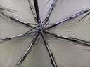 【已售100万】手动UV折叠黑胶防晒防紫外线遮阳晴雨两用伞 【自动款8骨】黑色UV 实拍图