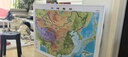 【超大精雕版】2026凹凸3d地图 立体地形图  中国地图 世界地图挂图 136x98cm中国地图+世界地图 晒单实拍图