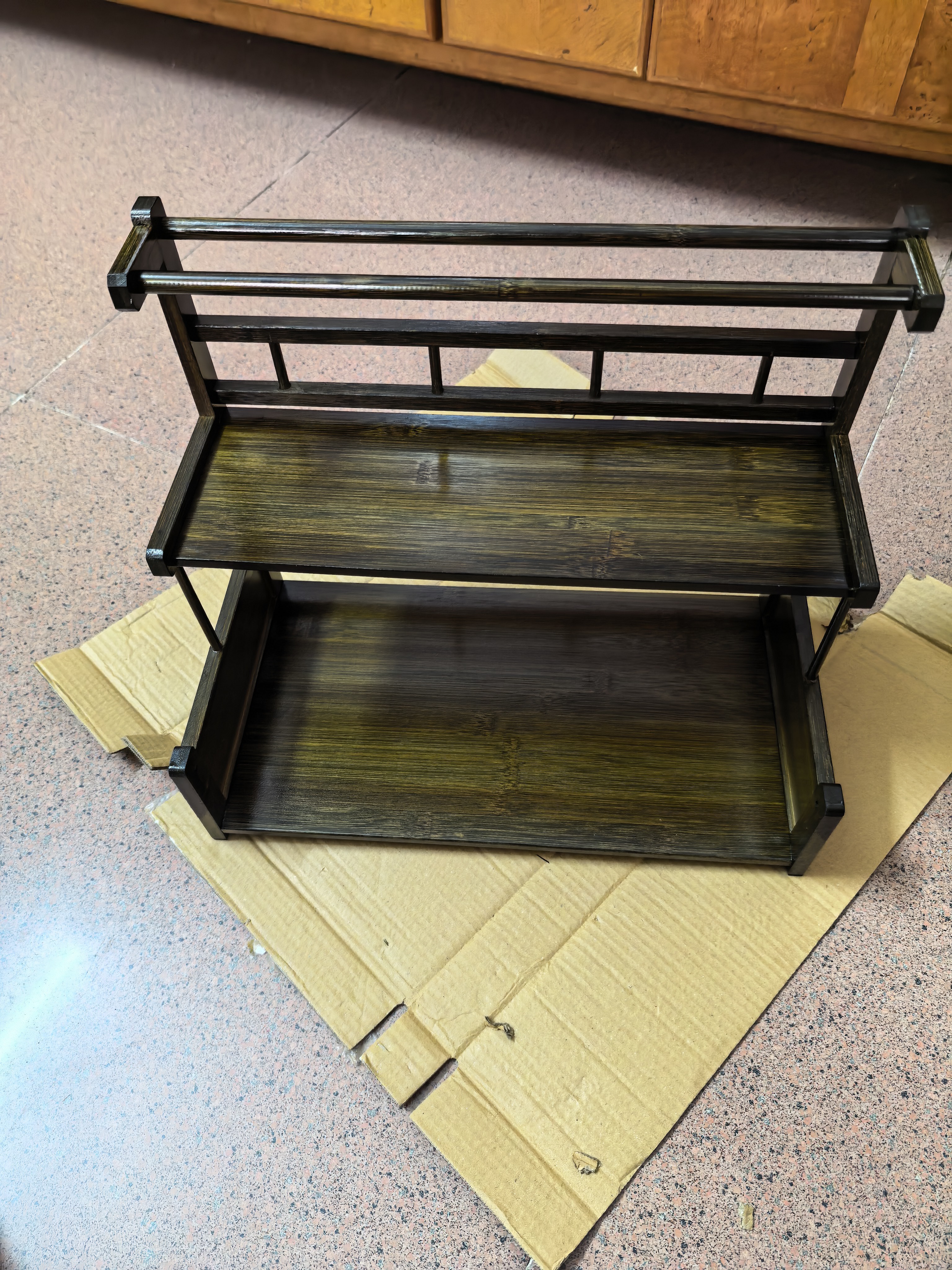 蜗家茶具置物架桌面上博古架小型茶台茶柜茶桌茶架茶叶茶杯架子摆放架 实拍图