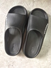 回力居家男士拖鞋室户外穿四季防滑臭沙滩凉拖鞋HL02331黑色40-41码 实拍图