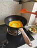 九阳（Joyoung）炒锅含钛不粘锅麦饭石色家用炒菜锅牛排煎锅少油烟炉灶通用30cm 实拍图