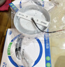 欧普照明LED超薄明装筒灯全光谱防眩灯免开孔全铝客厅吊顶过道天花吸顶灯 15w三色光-全铝白壳[高3cm*宽12.5cm] 实拍图