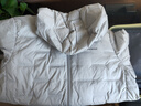 波司登（BOSIDENG）鹅绒羽绒服女士春秋轻薄连帽宽松短款内胆百搭保暖外套 【店长推荐】700+蓬鹅绒-岩石灰-格雷系【卡码拍大】 M 165/88A 体重约125-140斤 实拍图