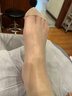浪莎丝袜女短袜春夏薄款5A抑菌耐磨透气水晶丝透明中筒袜子肤灰各10 实拍图