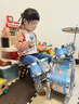 俏娃宝贝（QIAO WA BAO BEI）架子鼓儿童初学者1一3岁男孩2敲打鼓乐器玩具宝宝生日爵士鼓5六一 实拍图