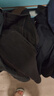 梦特娇（MONTAGUT）春夏季男士商务水洗牛仔裤猫须直筒长裤弹力舒适休闲裤 深蓝 33  实拍图