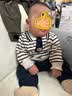 婧麒宝宝套装秋装2025新款婴儿学院风儿童衣服男女童春秋季童装 绅士小熊男 80 cm 实拍图