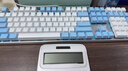 达尔优（dareu）EK815机械合金键盘 有线键盘 游戏键盘 108键单光 男生女生 电脑键盘  白色蓝色 青轴 实拍图
