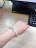 印象眸 天山翠玉手镯圆条飘绿玉镯约55-56mm 实拍图