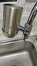 奥克斯（AUX）净水器水龙头过滤器家用直饮前置过滤器自来水滤水器厨房卫生间通用除水垢除余氯双出水可清洗滤芯 一机两芯 【一年半免换滤芯】 实拍图