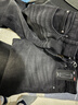 真维斯（Jeanswest）牛仔裤男士2025冬季商务宽松直筒加绒保暖裤男黑色加绒32 实拍图