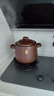 苏泊尔（SUPOR）砂锅陶瓷煲新陶养生煲深汤煲炖锅家用煲汤熬药焖烧棕燃气明火专用 深汤煲TB45A1- 4.5L 实拍图