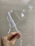 安美尚(ams)透明口罩 双面防雾食品级材质 100只防飞沫微笑厨房厨师酒店餐饮餐厅食堂卫生专用一次性塑料口罩 实拍图