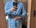 Lee标准版翻领经典工装设计男士长袖牛仔衬衫日常休闲潮流LMT009 清水洗 L 实拍图