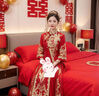 秀禾世家【东方简奢风】新中式秀禾服婚服2026新款嫁衣结婚礼服裙敬酒婚纱 「新中式」N-1121重工款 XL 晒单实拍图