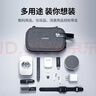 绿联旅行数码收纳包 移动硬盘盒保护包耳机数据线充电器充电宝多功能便携整理硬壳防水抗震 50903 实拍图
