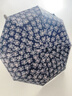 范爷家复古油画系黑花雨伞自动晴雨两用双人女折叠防晒紫外线遮阳太阳伞 实拍图