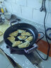 惠当家（Hui Dang Jia）铸铁电煎锅电饼铛无涂层多功能家庭用水煎包锅电热锅烙饼专用平底锅炒菜锅电烤锅煎饼机多用途锅 实拍图