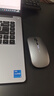 英菲克（INPHIC）M1无线鼠标可充电办公蓝牙三模电量显示静音便携适用于惠普华硕苹果IPAD笔记本电脑无限轻音 【蓝牙三模电量显示版-无线轻音】Ty-C充电金属灰 实拍图