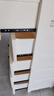 禧天龙免安装73cm加大面宽杂物大承重简易衣柜儿童收纳柜五斗柜五层白 实拍图