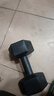 华亚（HUAYA） 哑铃环保包胶六角手铃男士家用健身器材 10KG 一对（5KG*2只） 实拍图