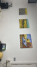 梵高丰收油画世界名画客厅沙发背景墙装饰画大气餐厅壁画三联挂画 梵高【丰收】 50*40CM布纹膜单联画 实拍图