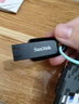 闪迪（SanDisk）128GB USB3.2 U盘 CZ550黑色 读速100MB/s 安全加密 数据恢复 学习办公电脑车载 高速大容量优盘 实拍图