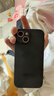 世咏（SHIYONG）适用苹果15手机壳 iphone15保护套镜头全包超薄防摔轻奢羊巴皮简约创意国风小羊皮男女款 黑色 实拍图