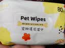 宠物湿巾猫咪狗狗专用湿巾纸免洗擦脚泪痕清洁用品湿纸巾60片 宠物清洁湿巾 1包 实拍图