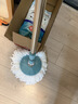 美丽雅旋转拖把不带桶替换单拖把共2拖布加长杆多款通用一拖净免手洗 实拍图