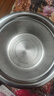 维艾（Newair）304不锈钢洗菜盆沥水篮洗米筛淘米盆厨房神器水果篮 家用沥水漏盆 实拍图