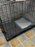 波奇多狗狗笼子中号【贈豪华饲养套装】室内带厕所宠物狗笼宠物别墅狗窝 实拍图
